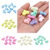 Fashion Big Fart Peach Beads 5pcs Jewelry Accessories for Bracelet Necklace Making Acrylic Creative Pendant UV Candy Color Color Plated