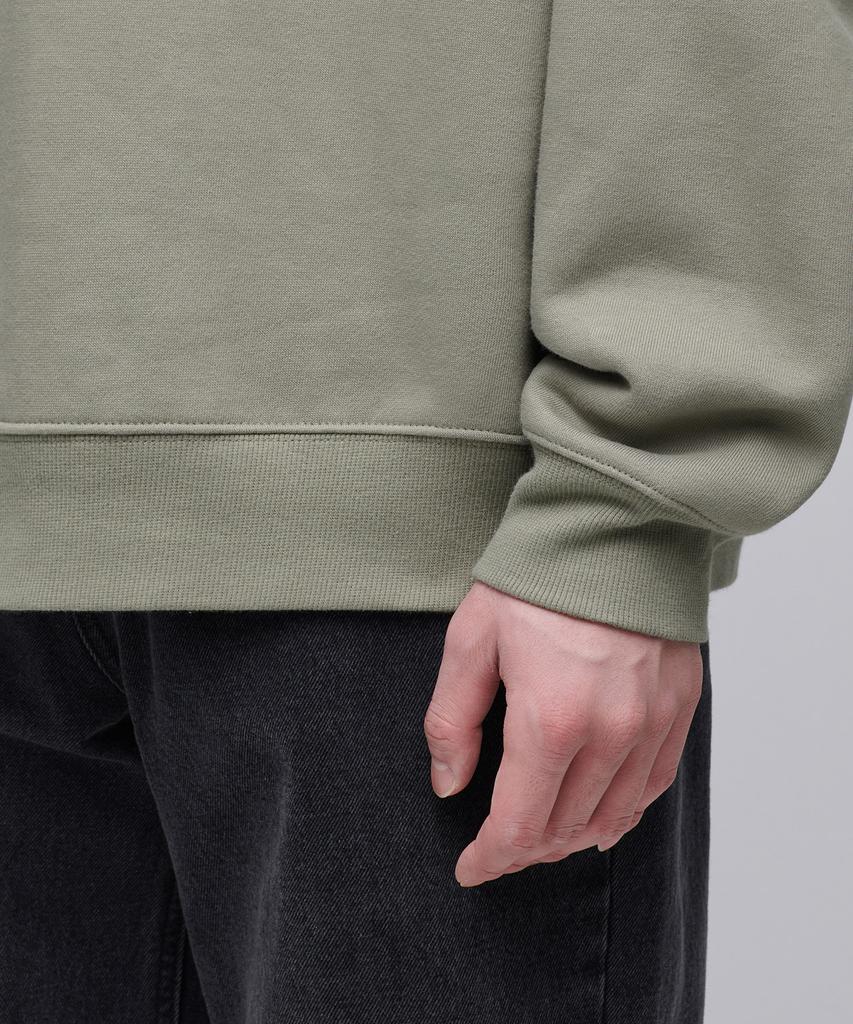 MUSINSA STANDARD Brushed Sweatshirt [Pistachio]