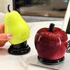 High-End Cute Apple Pear Toothpick & Cotton Swab Holder