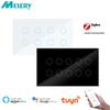 Melery Zigbee Smart Light Switch настенный сенсорный 8/10Gang стеклянная панель с Alexa Google Home (Концентратор, необходимый для повторителя сигнала)