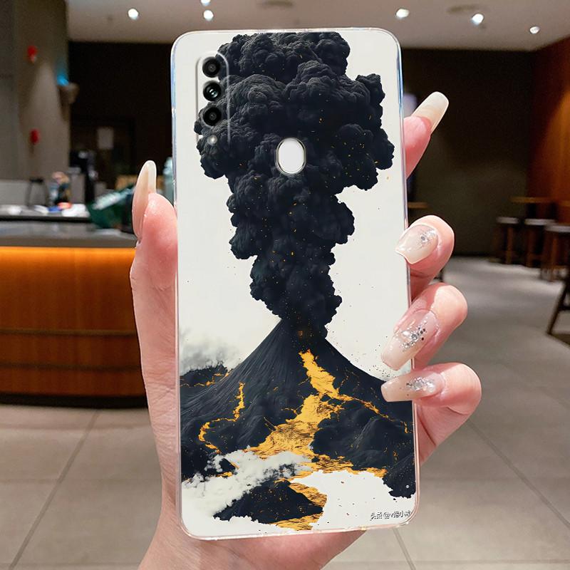 Чехол для Oppo A31 2020 Case CPH2015 Прозрачный Эстетичный Роскошный Милый Крутой Для Мальчиков Девочек Мягкий ТПУ Силиконовый Чехол для Телефона Задняя Крышка