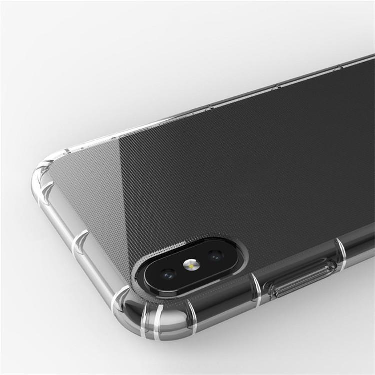 Прозрачный чехол из ТПУ высокой четкости для Apple 15iPhone16Pro защита от воздушного давления 14 воздушная подушка 12 противоударный 13 чехол для мобильного телефона