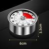 Stainless Steel Visual Countdown Clock Sounding Rotating Timer Kitchen Tool Alarm Clock  Exercise