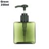 Moisture Container Portable Square Shape Shampoo Bottle Hand Pump Lotion Bottles Soap Dispensers