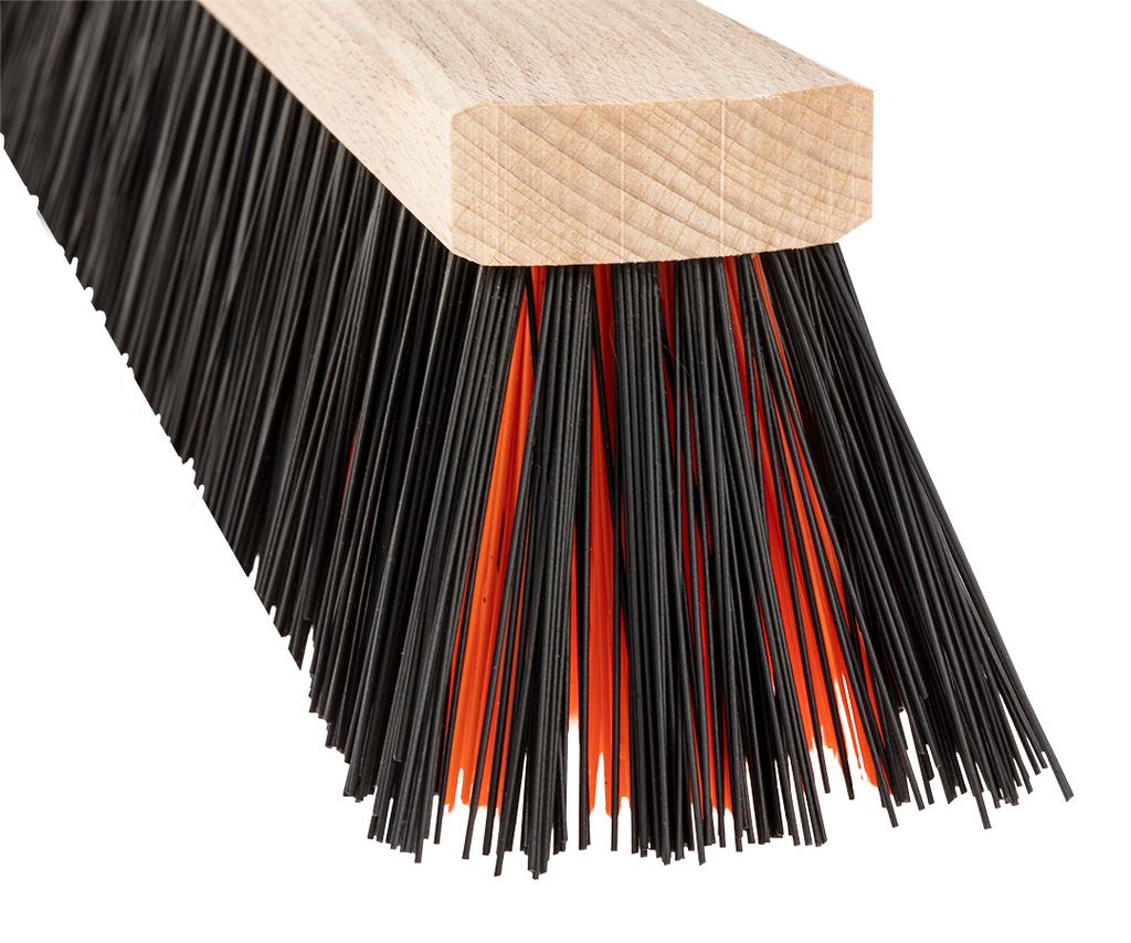 50 Cm Street Brush With Metal Handle. Professional Line.
