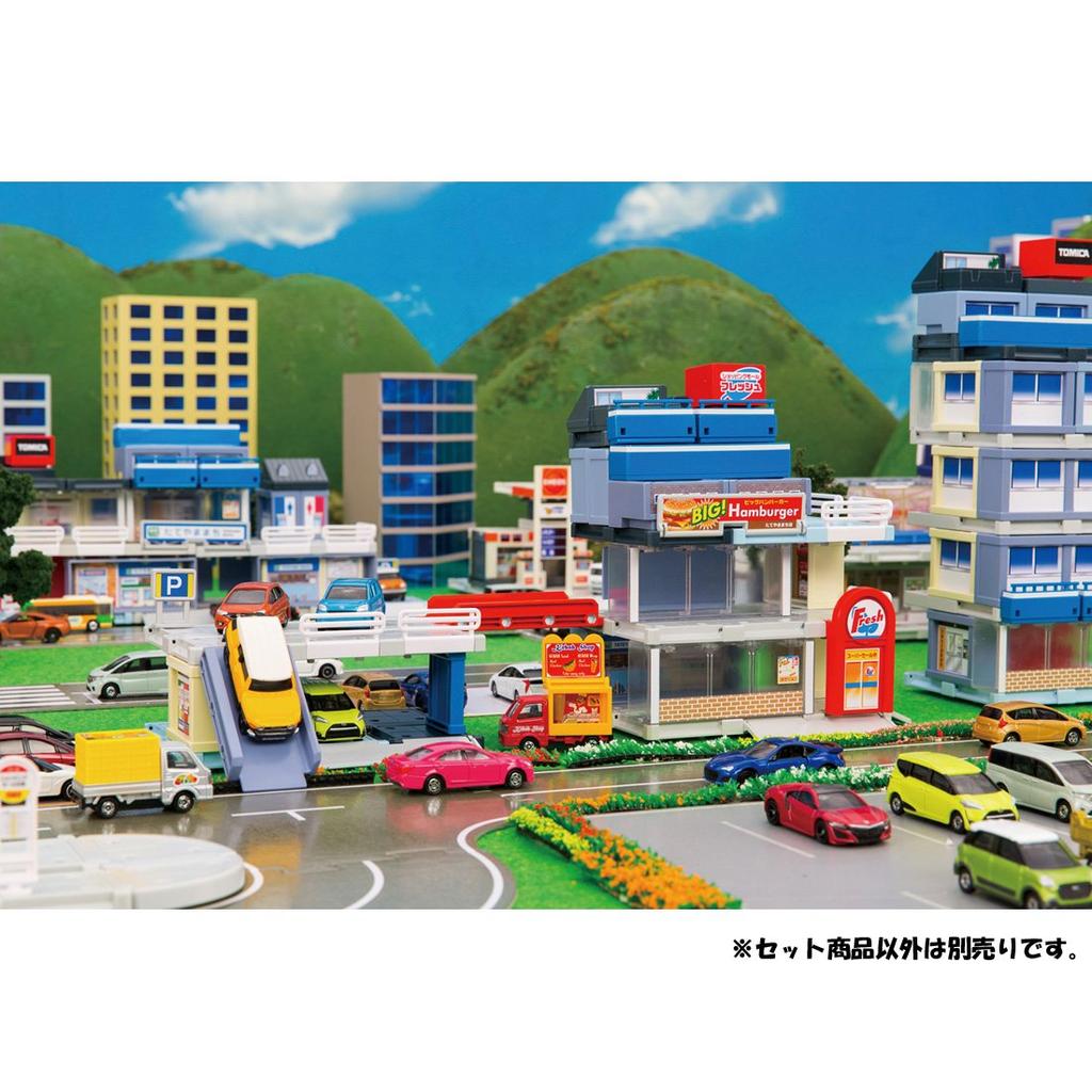 Tomica Tomica Town Build City построй город набор полный идей Давайте зайдем в город!