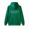 Aesthetic Hoodie with Words On Back Unisex Trendy Hoodies Mental Health Matters Letter Print Hoodie Mental Health Awareness Pullover