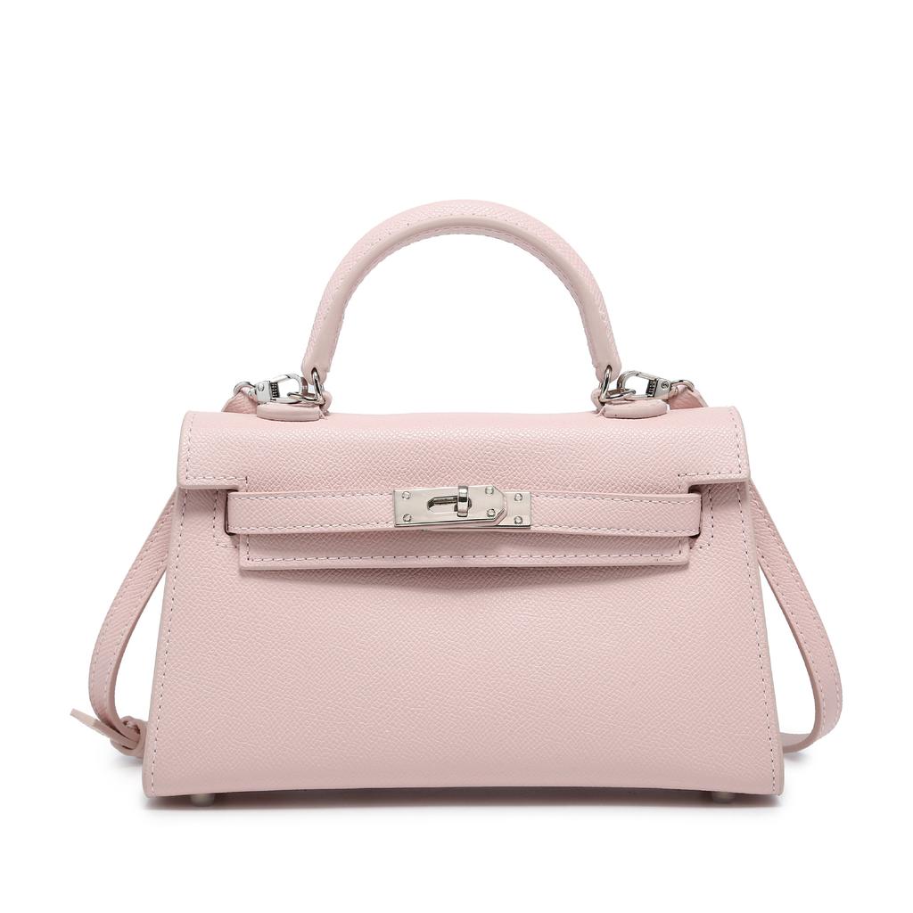 Горячая сумка второго поколения без пуха из натуральной кожи, высококлассная модная женская мини-сумка для ношения в руке, текстурная сумка-тоут