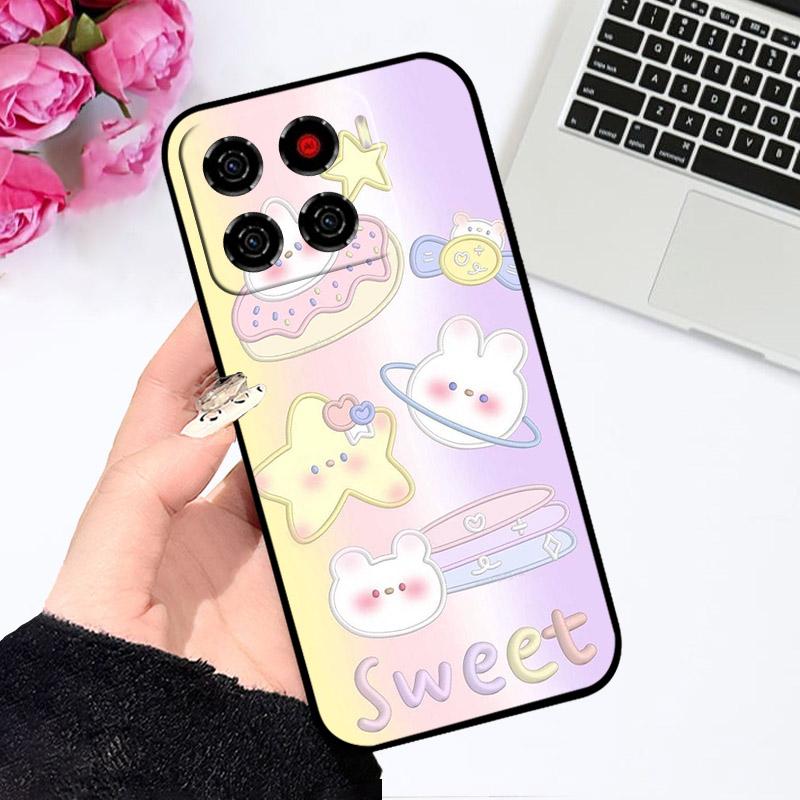 Чехол для телефона ZTE Blade A56 Милый мультяшный узор Мягкий силиконовый задний чехол из ТПУ для ZTE BladeA56 A 56 4G Z2473 ZTEA56 Fundas Capa