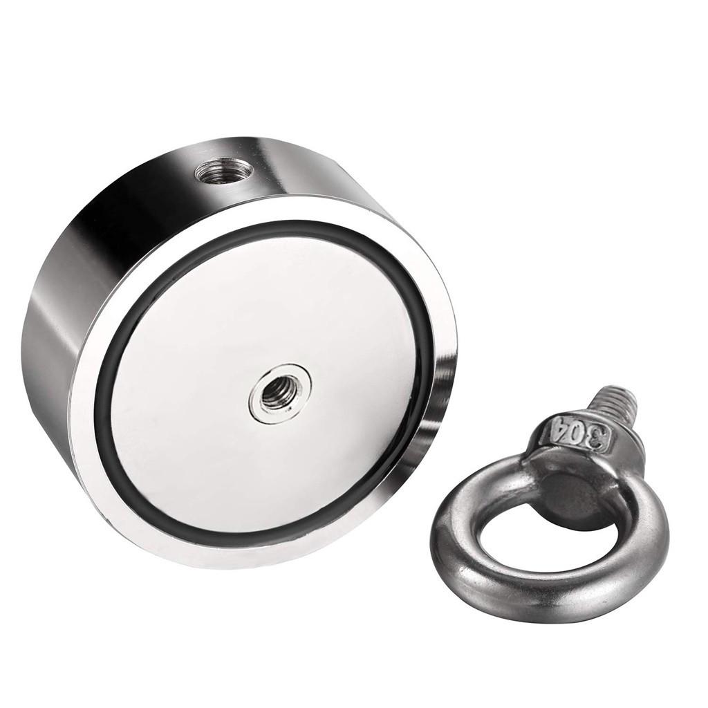 200/300/500 кг двухсторонний неодимовый металлический магнитный детектор, комплект для рыбалки + веревка 20 м