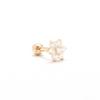 LUNNE 14k Snowflake Cubic Piercing (14K Gold) #W11
