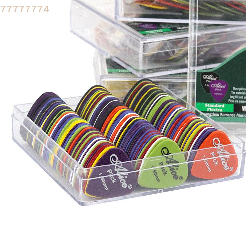 Bulk Pack 20/50pcs Mixed Thickness Electric & Acoustic Guitar Picks Plectrum Instrument Accessories for Music