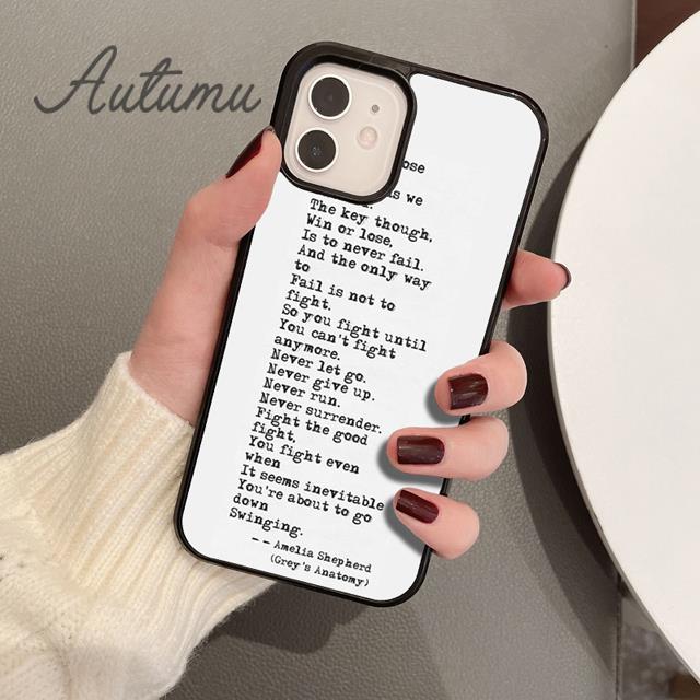 Анатомия Грея Ты мой человек Чехол для телефона для iPhone 17 Air 15 16 11 12 13 14 Pro Max Plus coque Fundas Shell