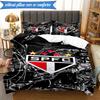 3PCS Spfc Team Crest Design Printed Soft Bedding Set,Including 1pc Duvet Cover And 2pcs Pillowcases Perfect for Bedroom, Dormitory, Fan gift