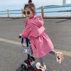 New Girls' Autumn Clothes New Children's Korean Version Of The Windbreaker Jacket Baby Foreign Style Coat Skirt 2 4 6 8T 2023