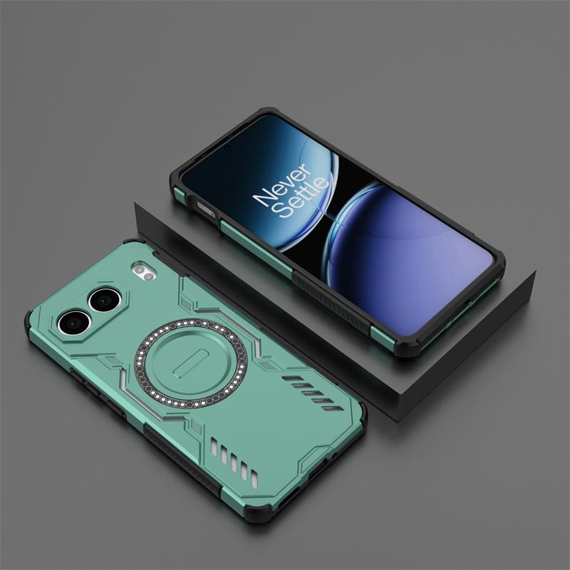Чехол Armor Case For OnePlus Nord 4 Magnetic Adsorbing Wireless Charge Cover OnePlus Nord 4 Case For OnePlus Nord 4 Case 6.74 inch