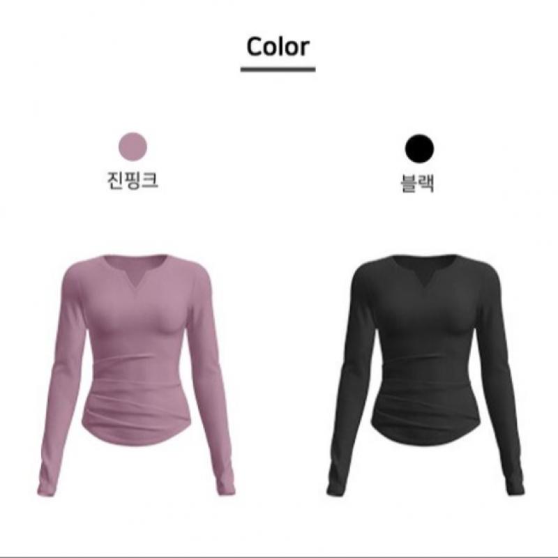 Shop Women S SporTS Shirred Long Sleeve raShguard T ShirT Wdm wSh Nkjnjymc014