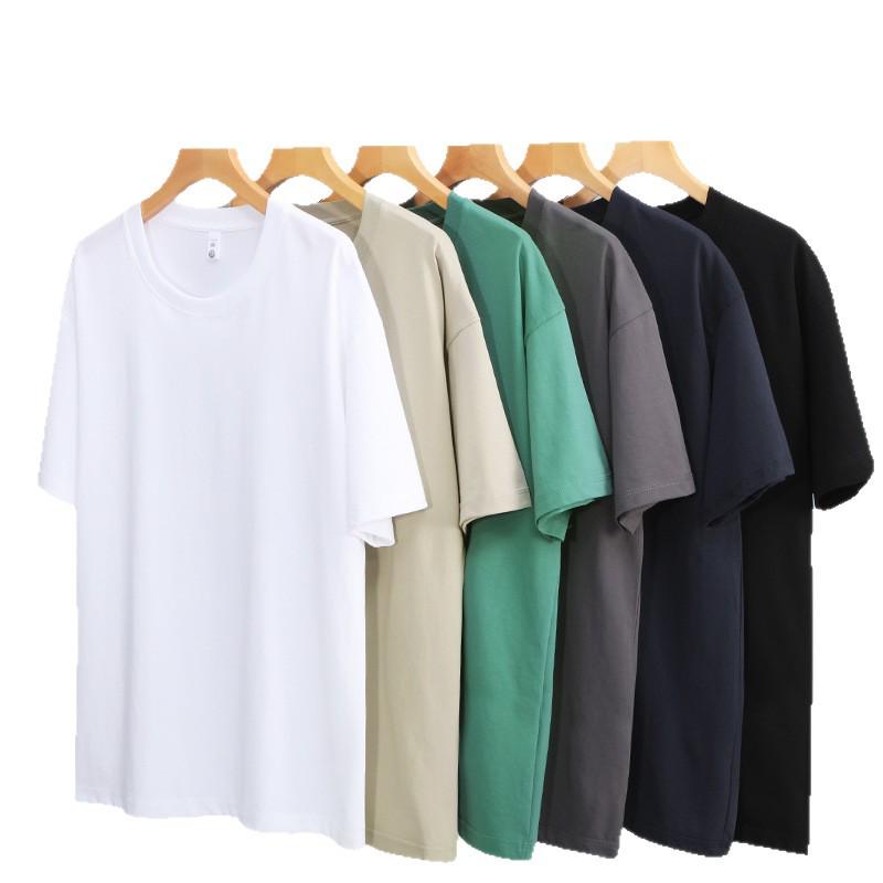 Мужская футболка 210 г Sorona Cool Ice Silk свободного кроя с круглым вырезом, однотонная, повседневная, с коротким рукавом