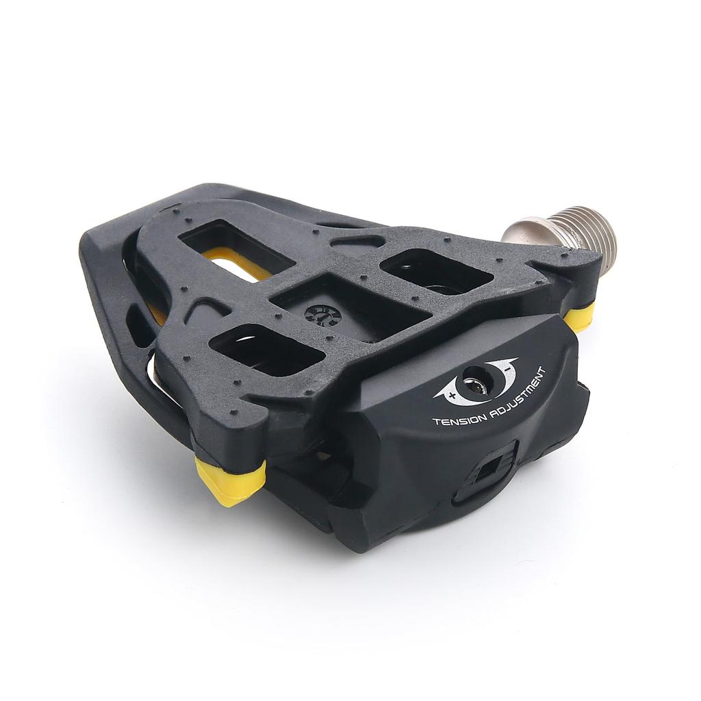 Ongwan Road Bike Pedal Set Cleats for Shimano Dynamics System Bicycle Pedals R21 Lock Plate Combination Set SPD-SL (Pedaling SL)