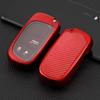 Carbon Fiber Car Key Cover for Jeep Compass & Renegade