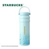 Starbucks Micro Blue Rhythm 750ml Insulated Sports Tumbler