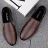 Men's Genuine Leather Casual Shoes, Breathable Soft-soled Office Casual Shoes, Men's Banquet Shoes, Men's Soft Leather Shoes