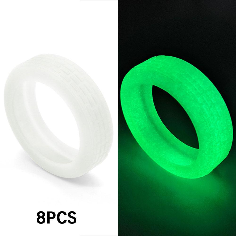 8 шт. Дорожные чемоданы Колесные чехлы Противоскользящие Износостойкие Силиконовые Бесшумные Защитные чехлы для ручной клади Колесная втулка