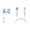 Kashimura/USB charging & sync cable 50cm A-C WH Product number: AJ-639