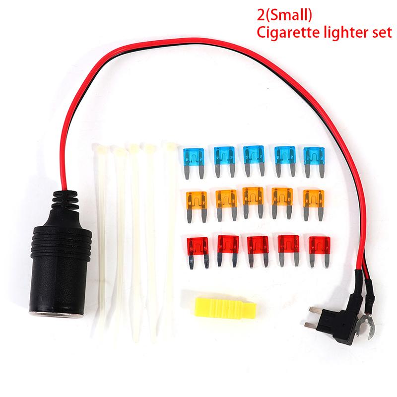 1 комплект 30 см автомобильный прикуриватель 12 В гнездо предохранитель кран держатель с предохранителем 5A/10A/15A