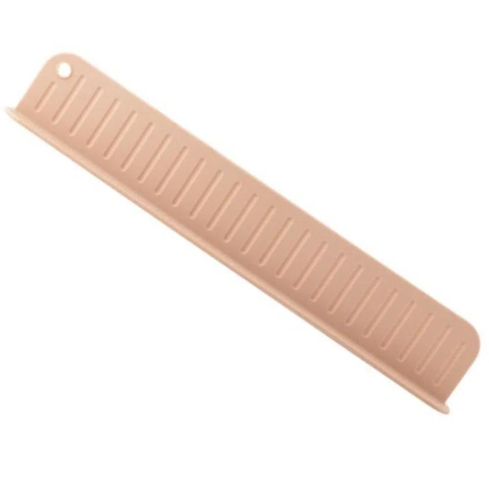 Silicone Water Baffle Barrier Sink Flap Block Easy Cleaning Sink Splash Guard  Household