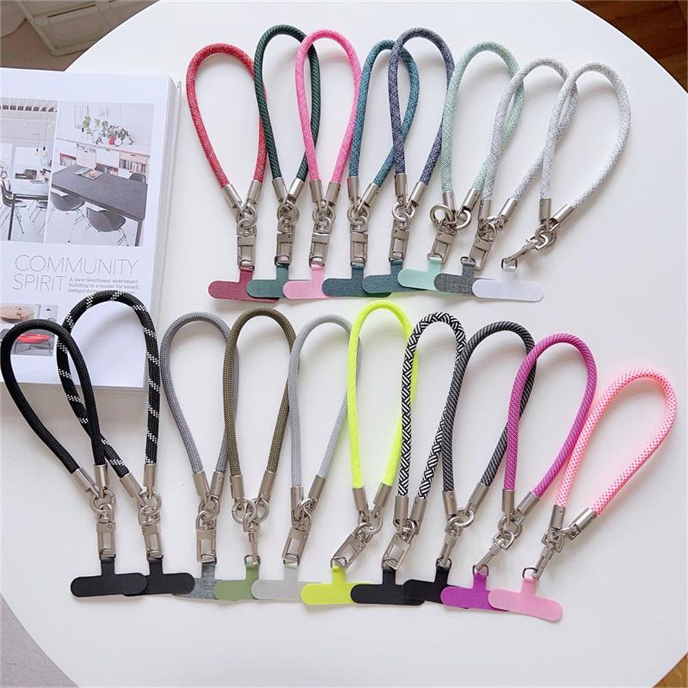 Медный ремешок для телефона с пряжкой 26 см, браслет на запястье для телефона, противокражный ремешок с петлей