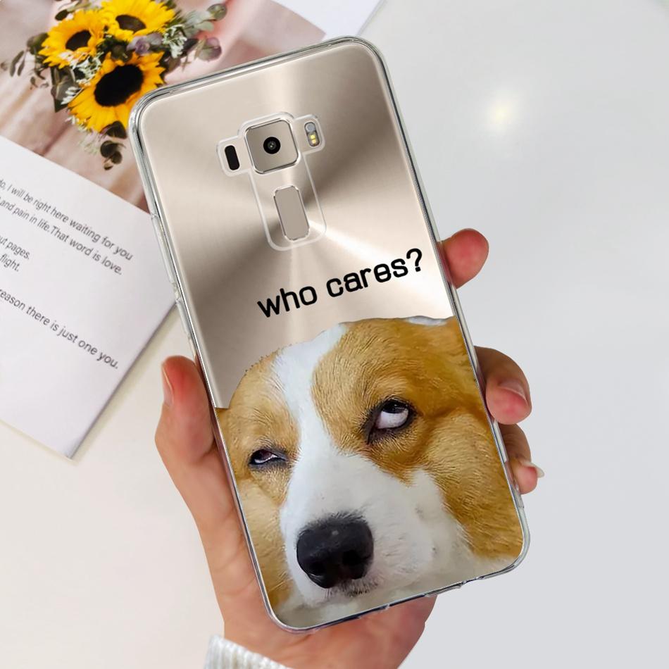 Для Asus Zenfone 3 ZE520KL ZA520KL Милый Чехол-Телефон с Мультяшной Пандой Для Asus Z017D Z017DA Z017DB Z017DC 5.2" Мягкий Силиконовый TPU Чехол