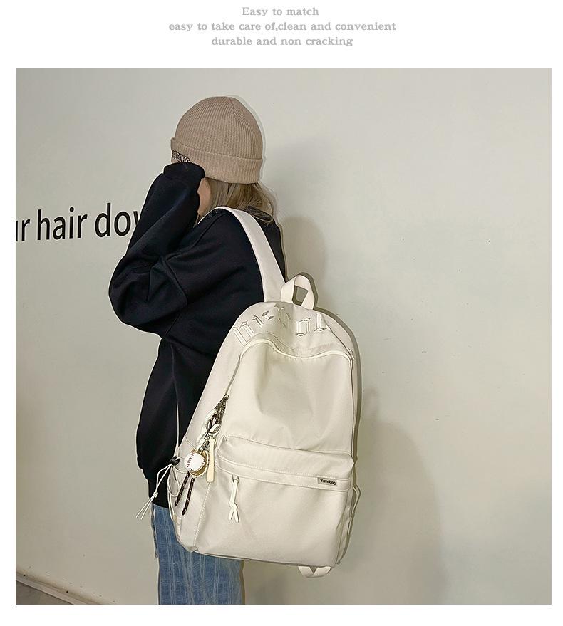 Trendy Large-Capacity Backpack for Students: Versatile, Lightweight, and Stylish for College and High School