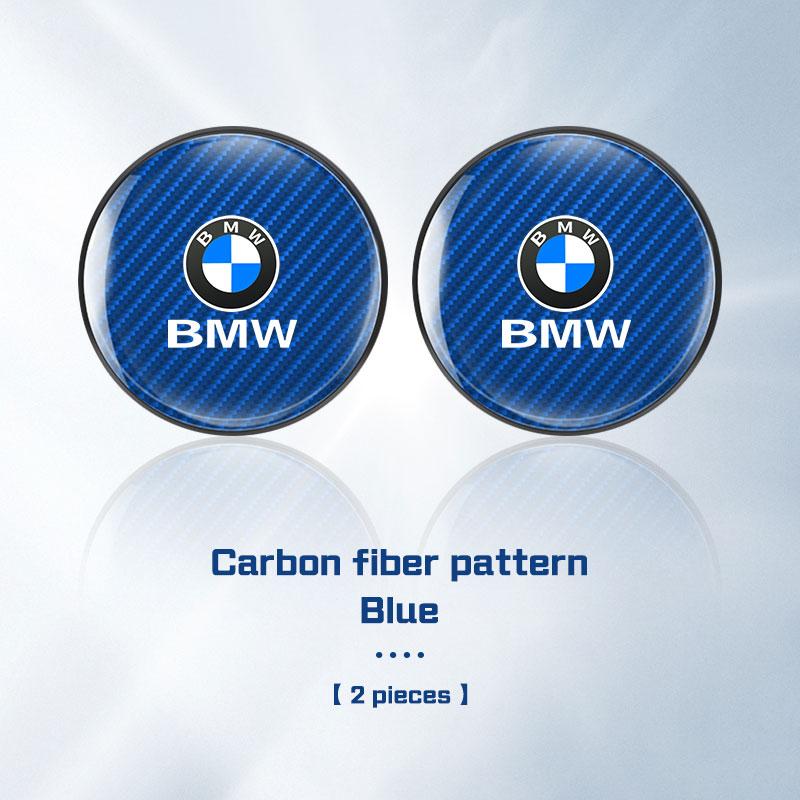 sxnkg9 Carbon Fiber Car Coaster For BMW E38 F10 F20 F30 F40 E92 E83 E87 E46 G20 G30 I7 I8 Water Cup Holder Mat Non-slip Pad Accessories