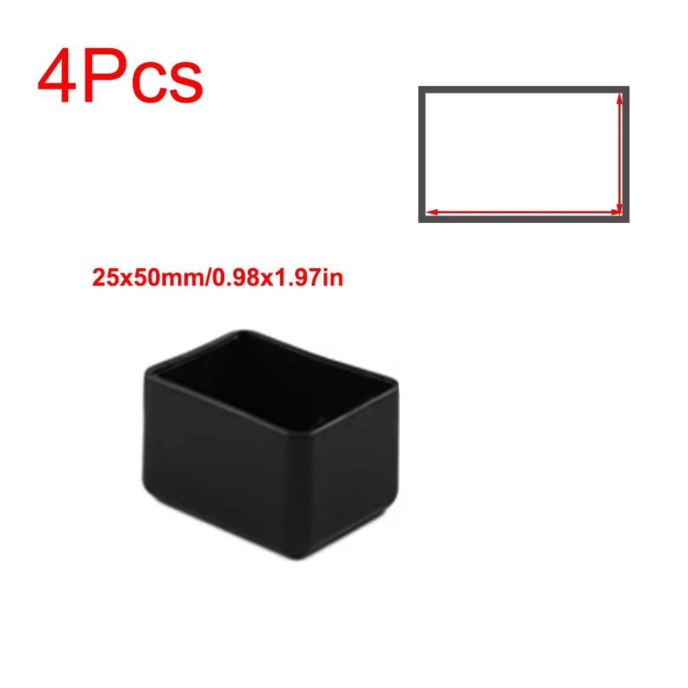 Non-slip Table Foot Caps Round Furniture Leveling Feet Floor Protector Pads Furniture Protection