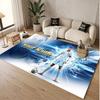 Custom Rug Cristiano Ronaldo Pattern Print Name Text Soft Non‑Slip Floor Carpet for Home Indoor Decoration