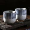Japanese Tea Cup Coarse Pottery Coffee Cup Terracotta Matcha Water Cup Stackable Ceramic Cup Tea Cup