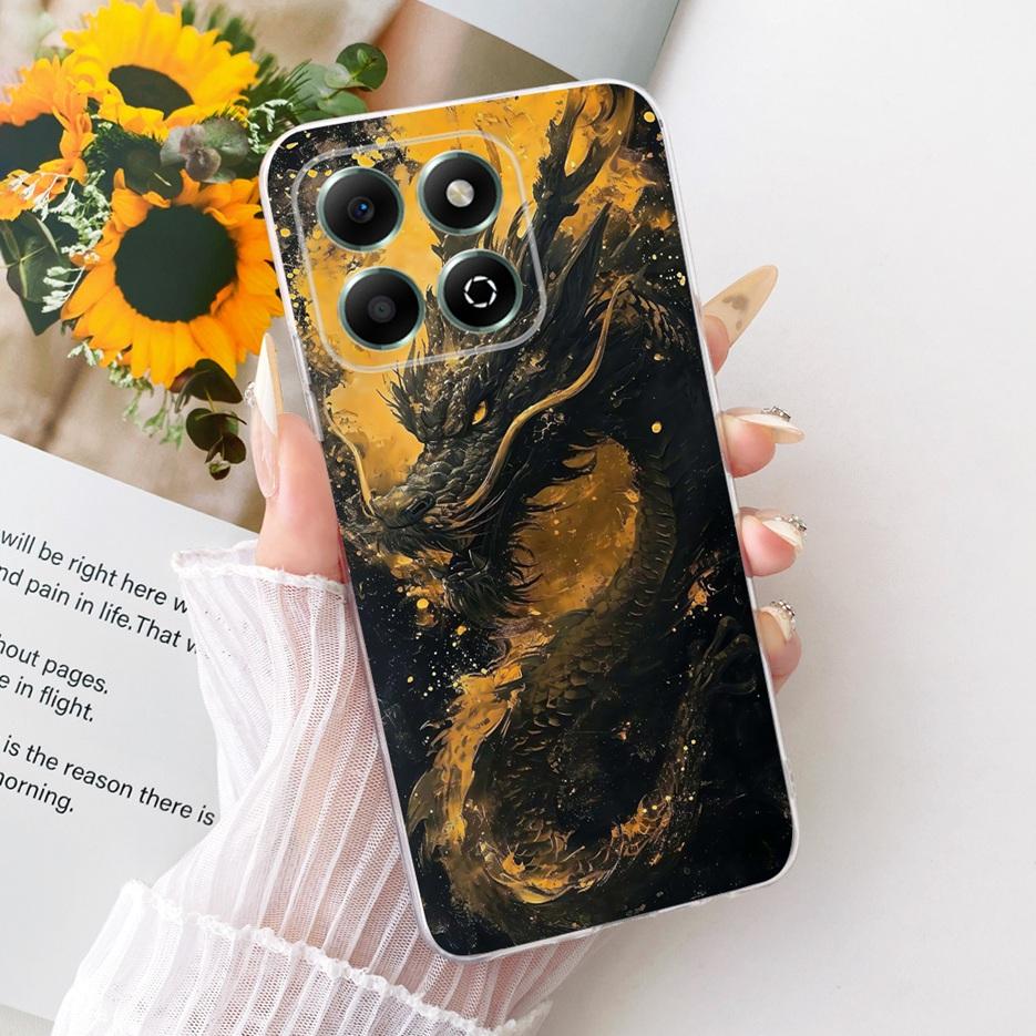 Чехол для Honor X6 X6a X6b X6C Милый Лев Новый Расписной Чехол Мягкий Тонкий Чехол для Телефона Для Honor X6C X 6 a X6 b HonorX6a HonorX6B Fundas