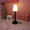 White LED Table Lamp Model 1/6 Scale Adjustable Furniture Hot Toys BJD Dollhouse Accessories Children Pretend To Play with Toys