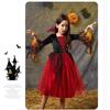 Children's Halloween Witch Costume Girl Witch Boy Dress Ball Elf Princess Dress Witch Girl Vampire