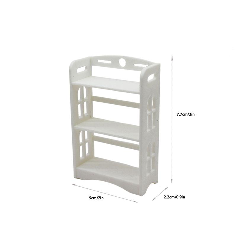 1:12 кукольных миниатюрных стеллажей для хранения вещей, многофункциональная стойка, книжный шкаф, мебель, модель для дома, декор, аксессуары для игрушечных кукольных домиков
