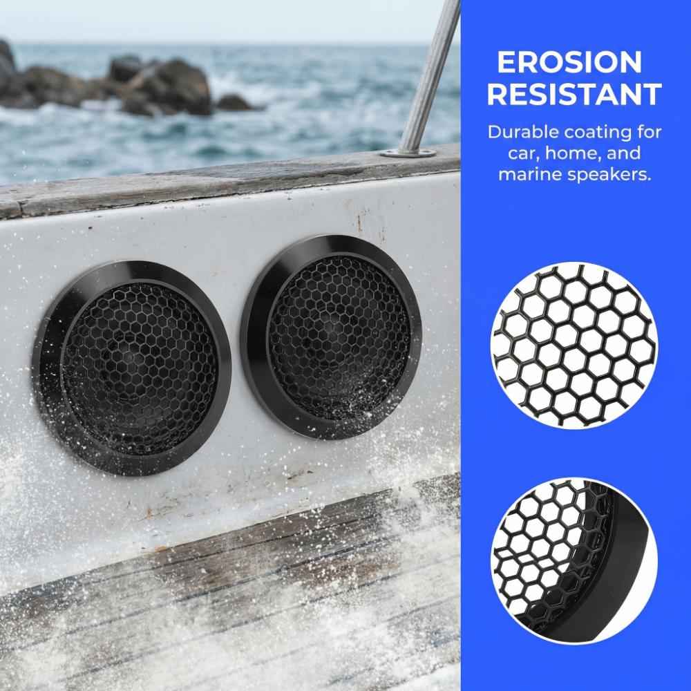 2Pcs Round Speaker Grill OD 64mm Speaker Guard Replacement Car Speaker Cover Automotive Use