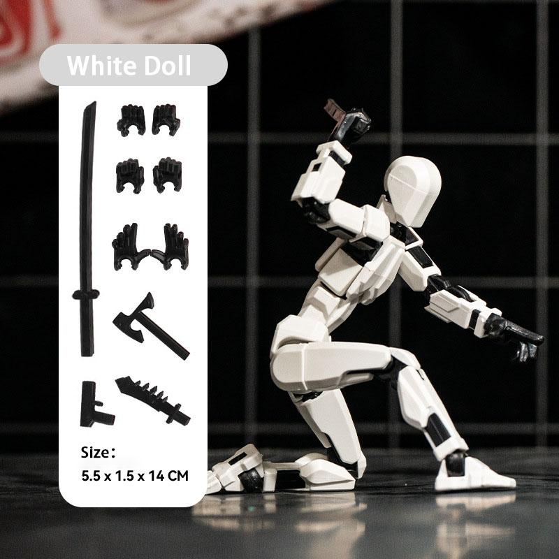 Творческий 3D Манекен Робот Декомпрессионная Игрушка Манекен Действие Человек Многосуставные Мобильные Печатные Игрушки