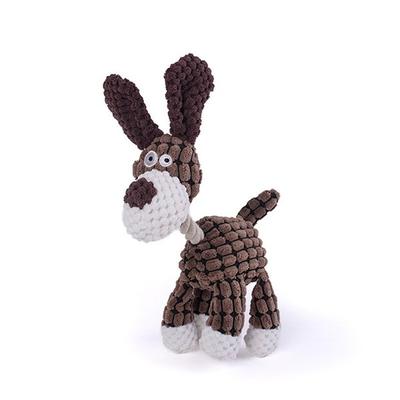 Daon Shop Игрушка-пищалка с персонажами животных, насадка для домашних животных, 1 шт., Щенок (коричневый)