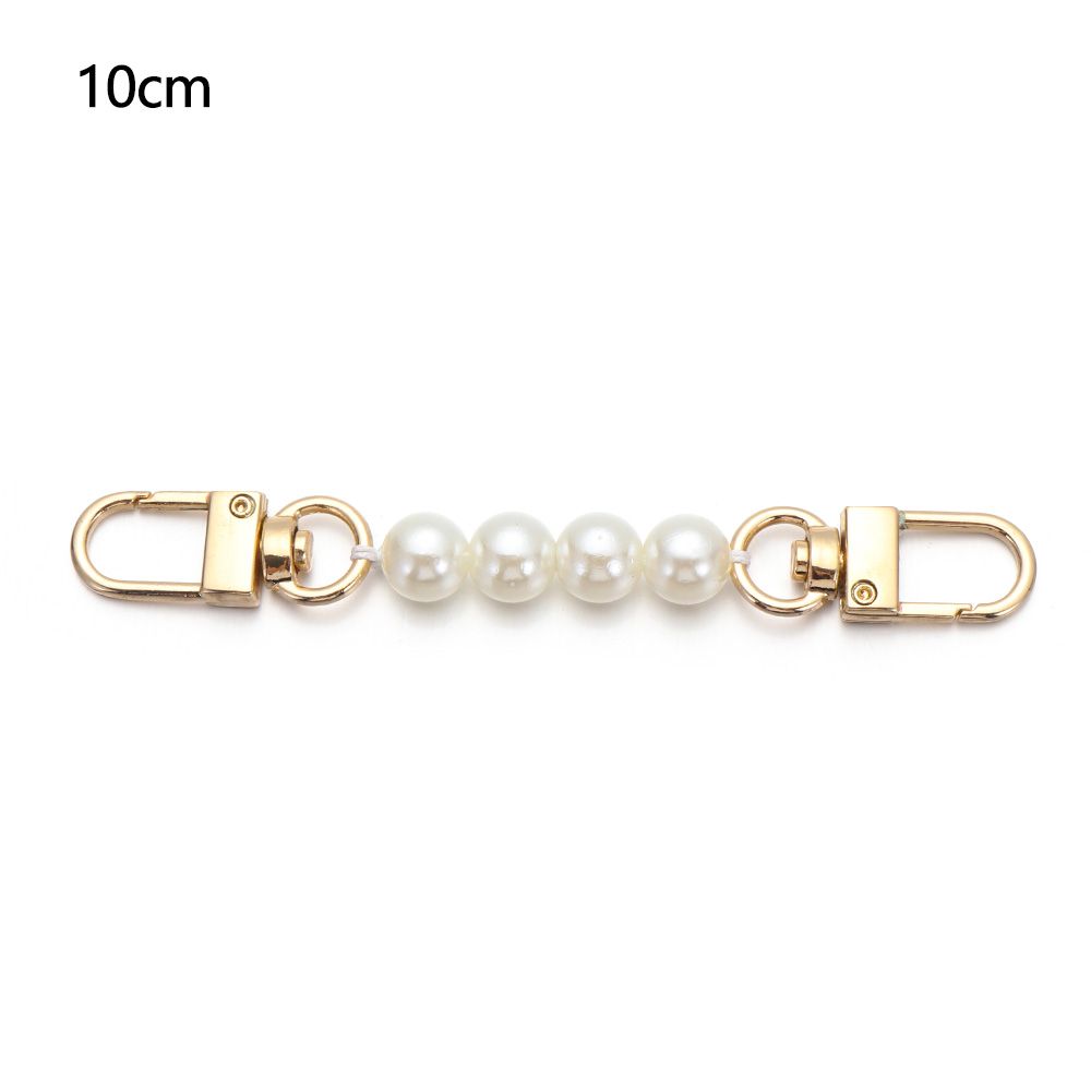 Accessories Pearl Belt Bags Handbag Handles Pearl Strap Long Beaded Chain DIY Purse Replacement