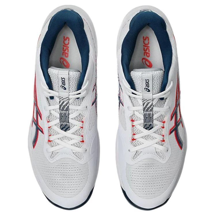 ASICS Netburner Ballistic Ff Mt 4 White Mako Blue Men's 1051A090-101