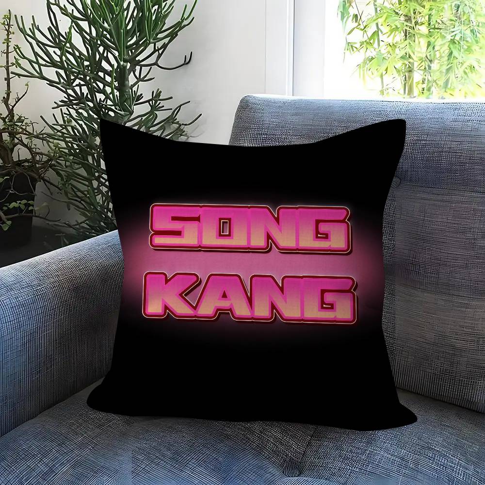 Kpop Actor Hot SSong Kang Pillow Gift Home Office Decoration Bedroom Sofa Car Cushion Cover case 45x45