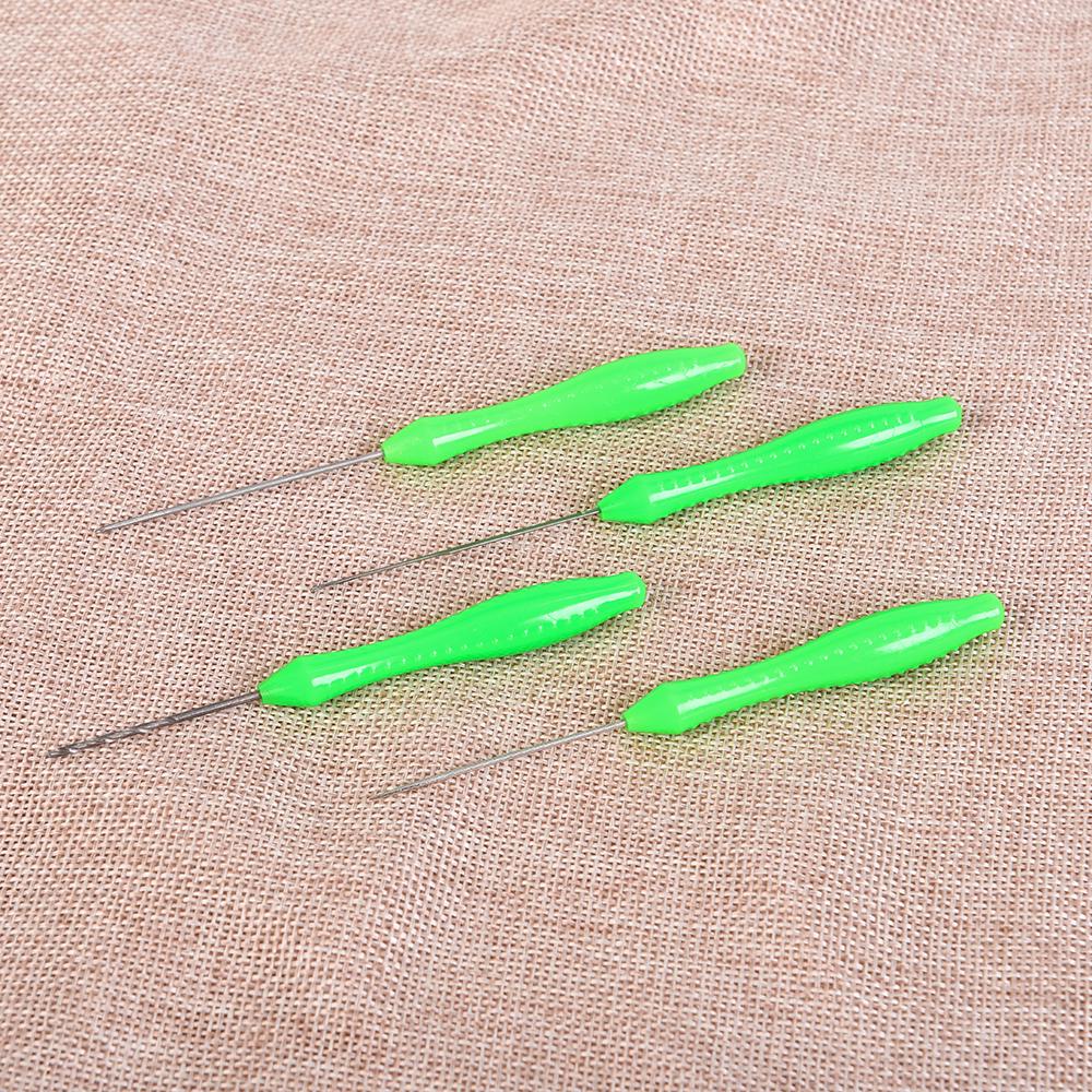 Pack of 4Pcs Bait Needle Set Hook Drill Boilie Stringer Baiting Rig Tool Carp Fishing Terminals