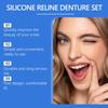 Denture Finishing Braces Cosmetic Dental Braces Enhance Smile Aesthetics Comfortable Material Dentures