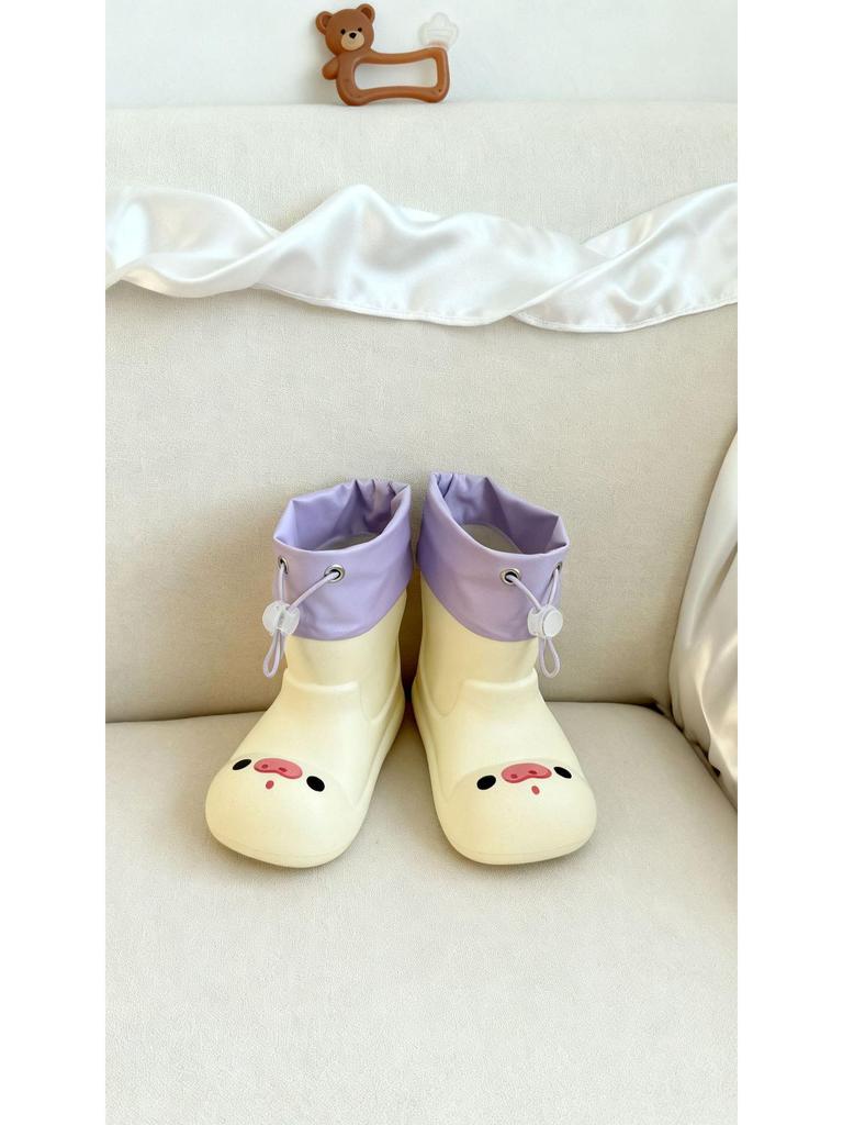 Легкие противоскользящие резиновые сапоги Dopamine для детей - Идеально подходят для детского сада и игр на свежем воздухе